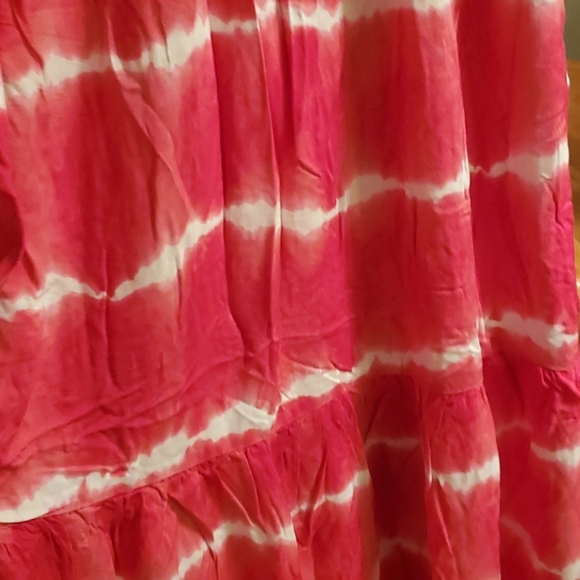 PINK LONG SUMMER DRESS - Picture 4 of 6